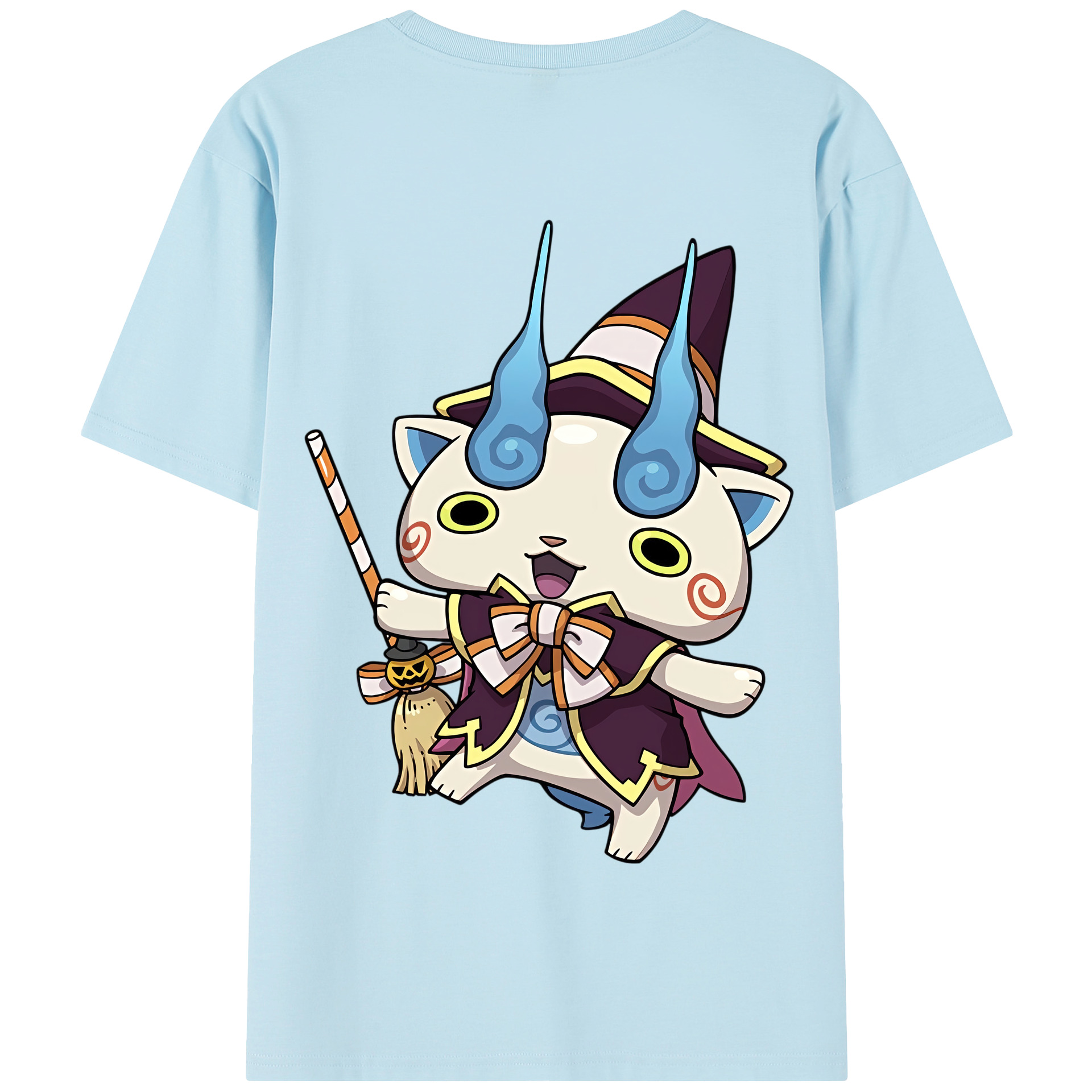 （画像用） 妖怪ウォッチ Yo-kai Watch 綿100％半袖Tシャツ（背面プリント）